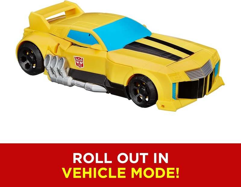 Transformers Toys Heroic Bumblebee Action Figure - Kidsy