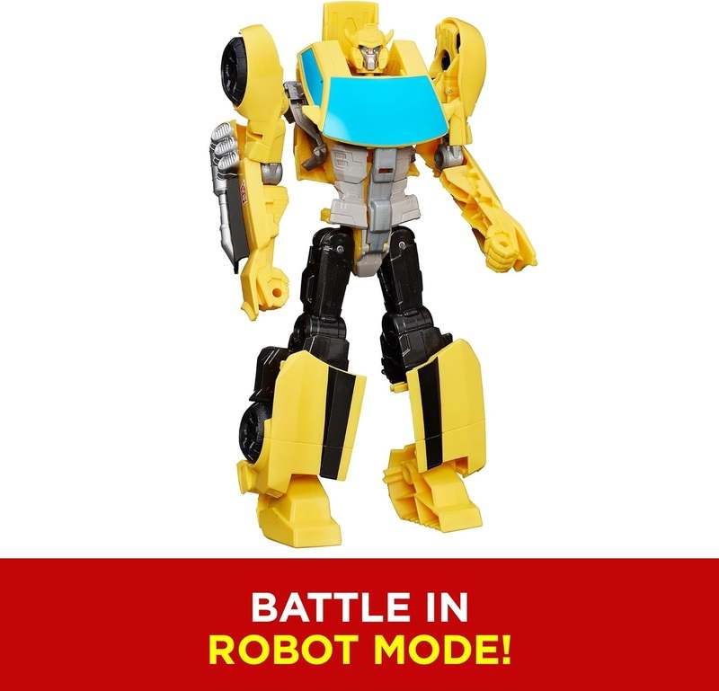 Transformers Toys Heroic Bumblebee Action Figure - Kidsy