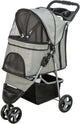 Trixie Pet Stroller for Small Dogs & Cats (Gray) - Kidsy
