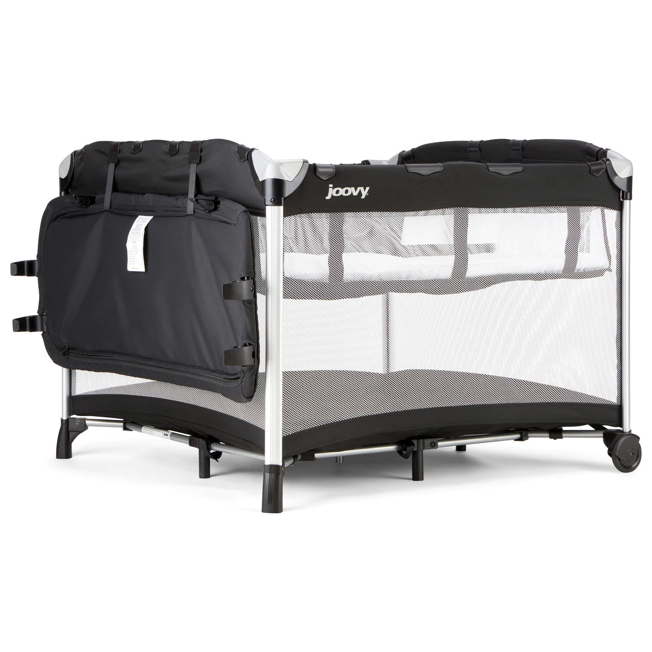 New Joovy Room2 Twin Nursery Center Playard Accessory with Bassinet Changing Table