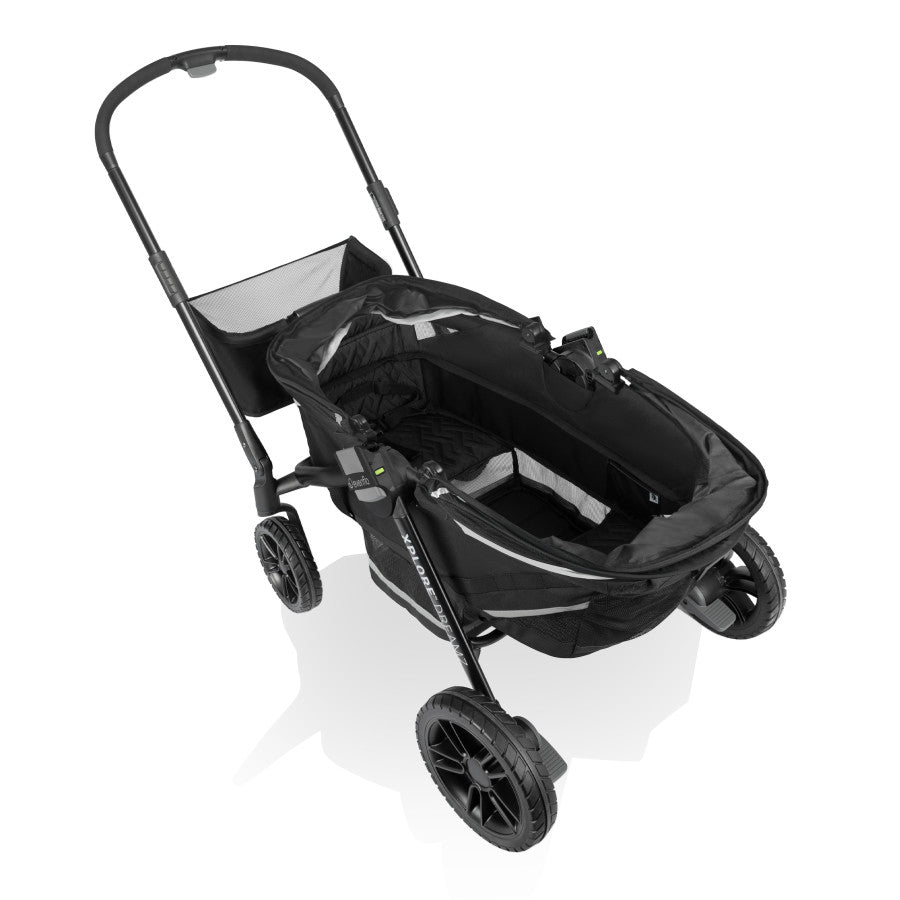 New Pivot Xplore Dreamz All-Terrain Stroller Wagon with Bassinet Insert