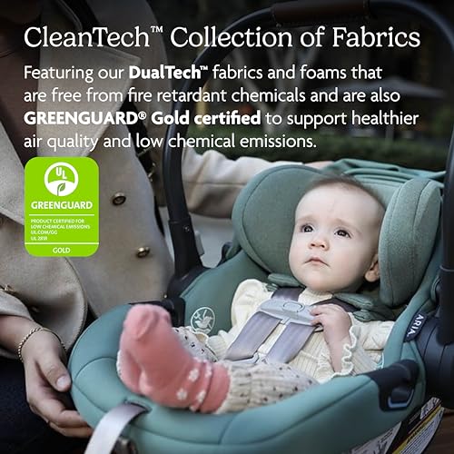 UPPAbaby Aria Lightweight Infant Car Seat (Greyson Charcoal Mélange) - Kidsy