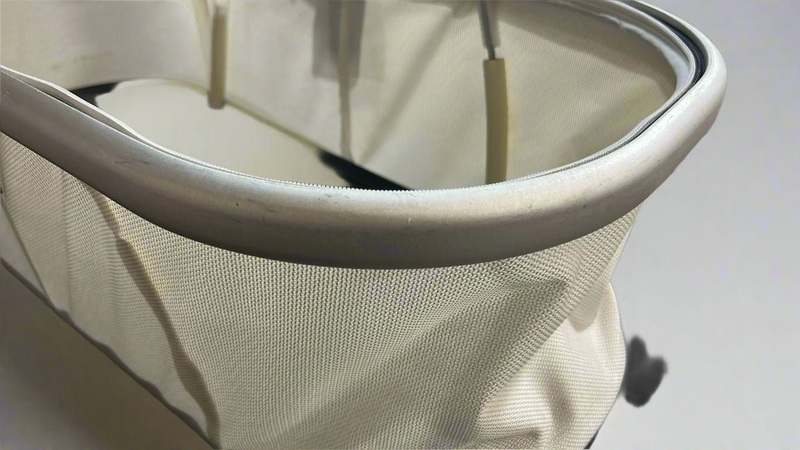 UPPAbaby Bassinet Declan (Oat Mélange/Silver Frame) - Kidsy