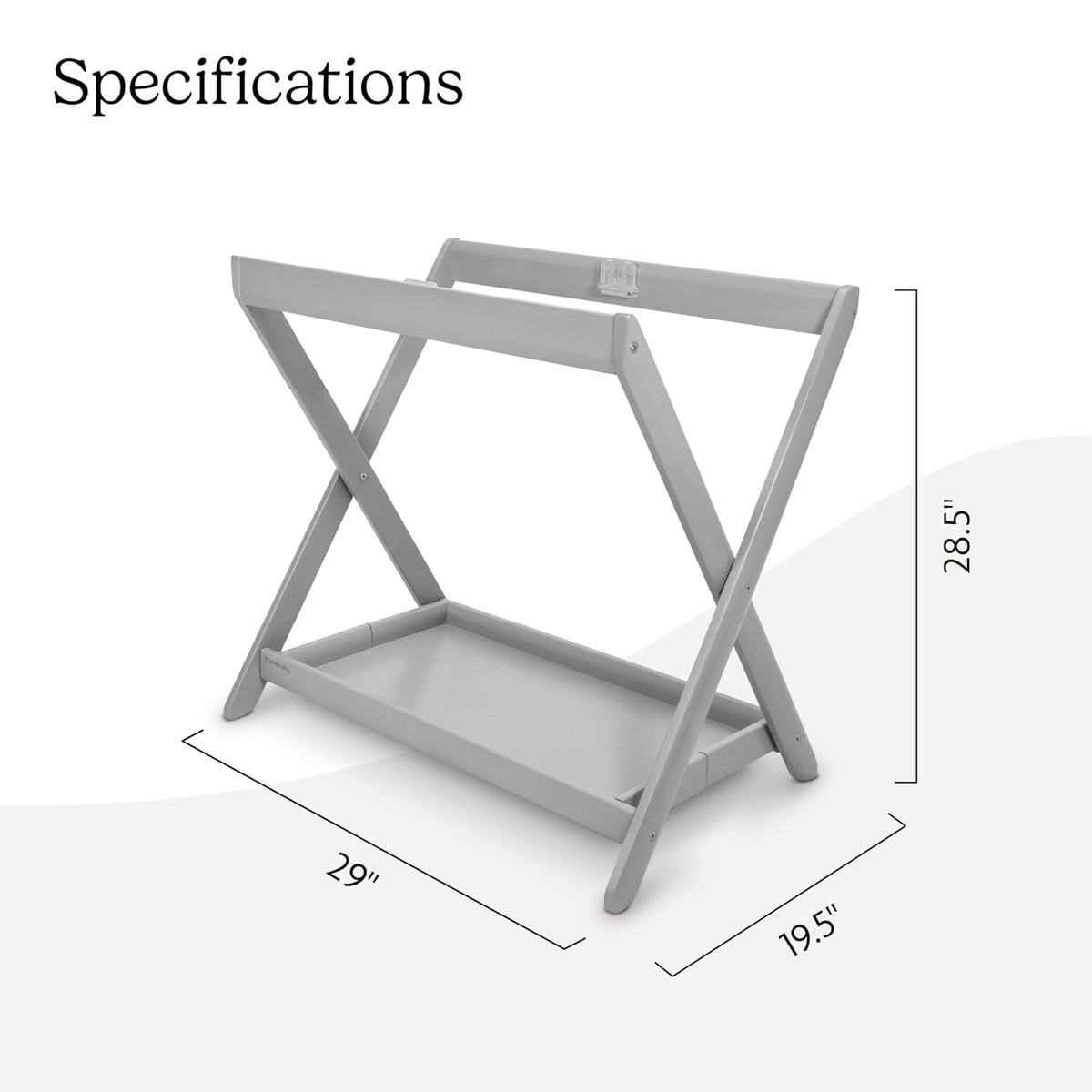 UPPAbaby Bassinet Stand – Quick Secure Attachment (Grey) - Kidsy