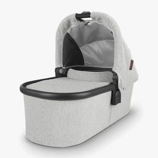 New UPPAbaby Bassinet (Anthony: White and Grey Chenille / Carbon Frame)