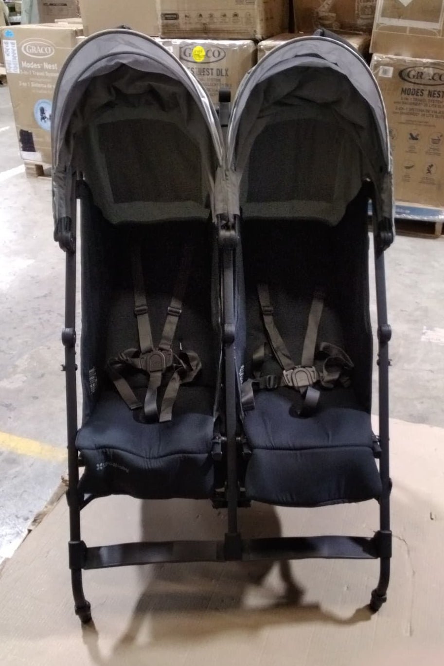 UPPAbaby G Link V2 Stroller (Charcoal Mélange/Carbon) - Kidsy