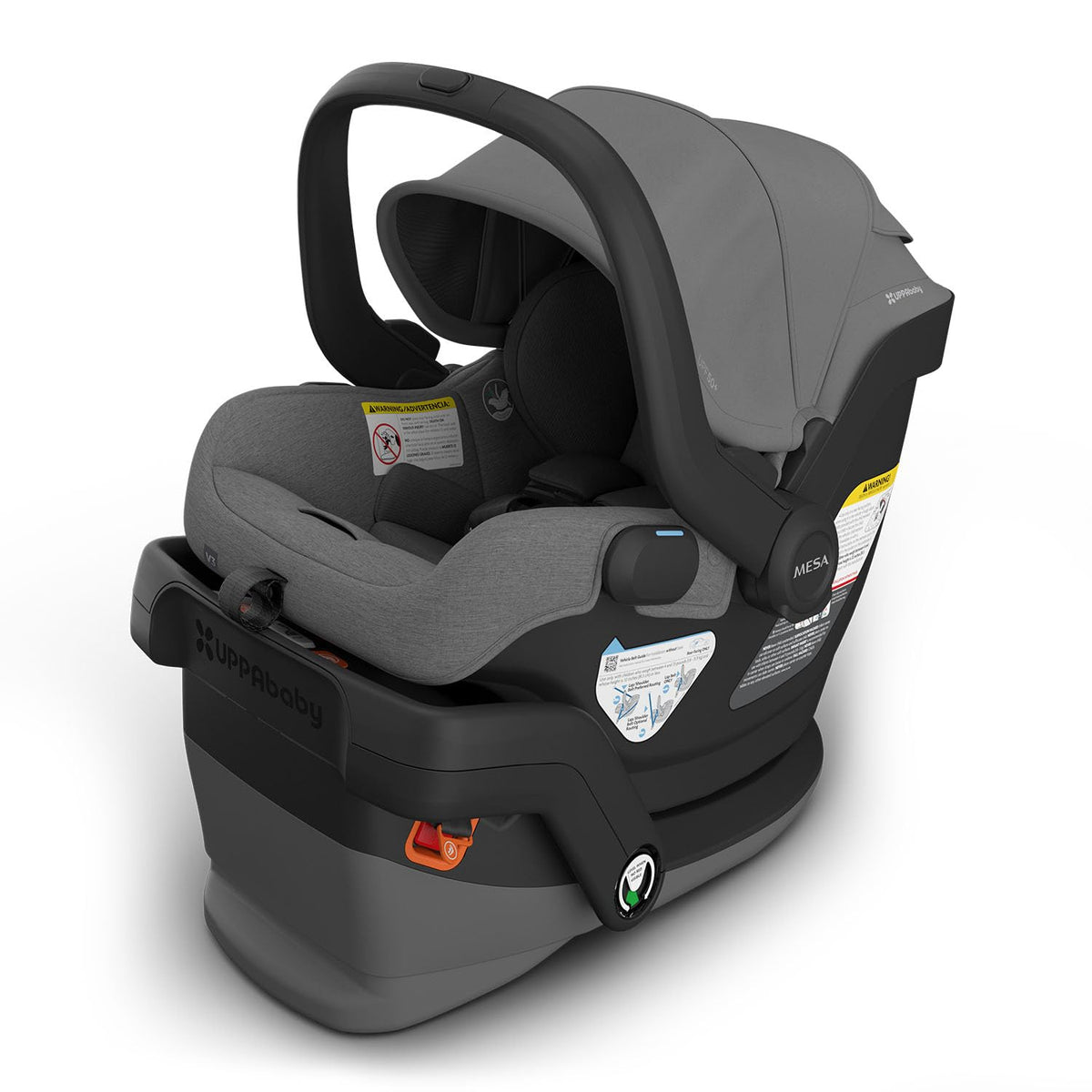 UPPAbaby Mesa V3 Infant Car Seat (Charcoal Mélange) - Kidsy