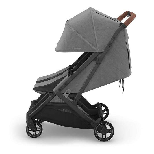 UPPAbaby Minu Duo Side - by - Side Double Stroller (Greyson) - Kidsy