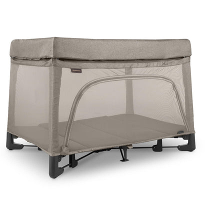 UPPAbaby Remi Playard | Deluxe 3 - in - 1 Portable Playard Wells (Dark Taupe Mélange) - Kidsy
