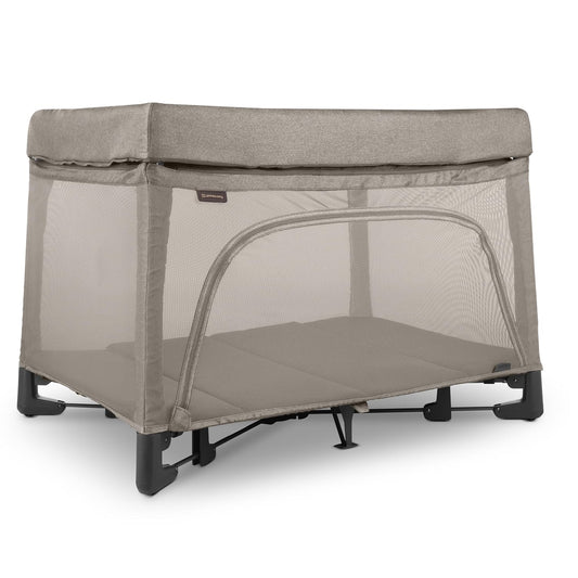 UPPAbaby Remi Playard | Deluxe 3 - in - 1 Portable Playard Wells (Dark Taupe Mélange) - Kidsy