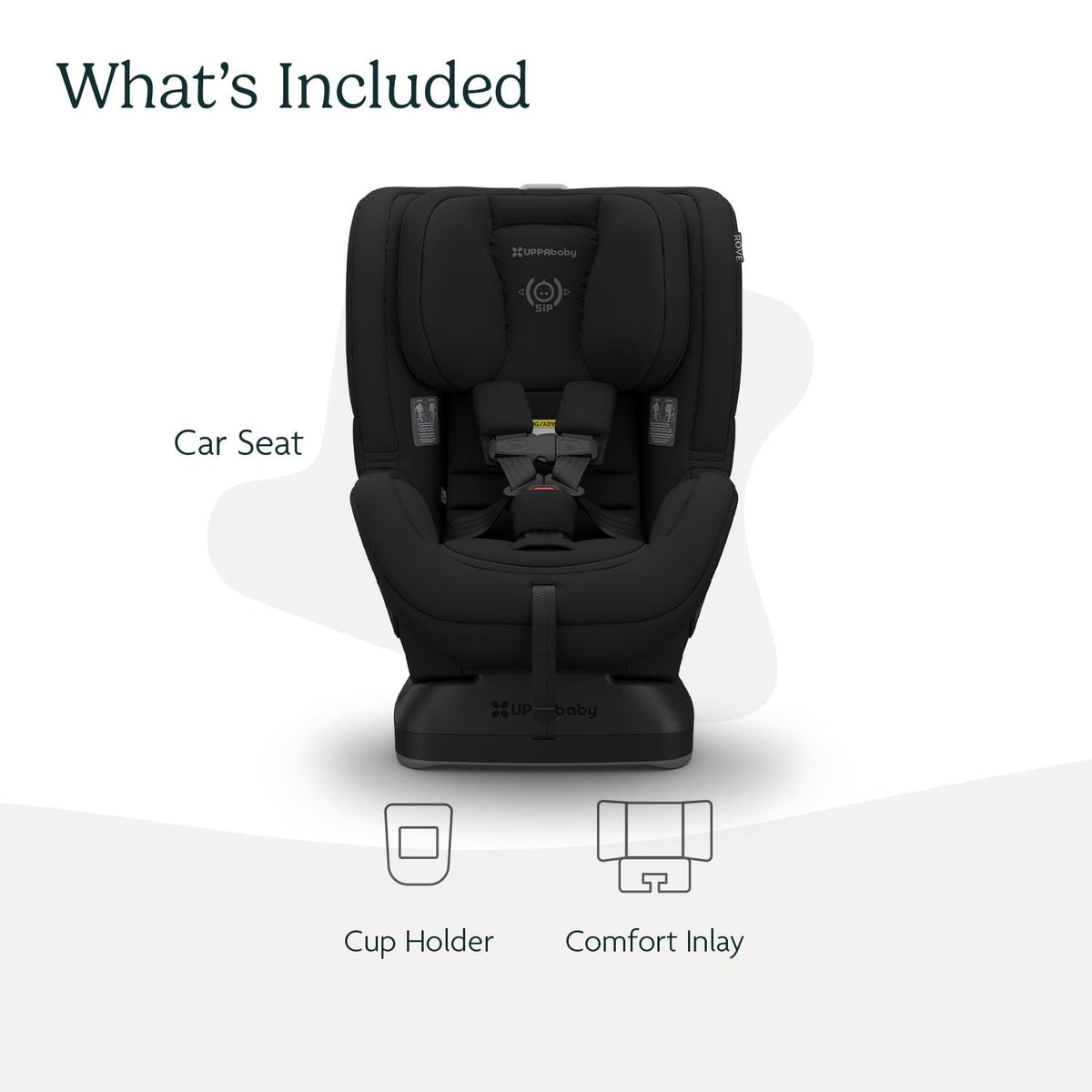 UPPAbaby Rove Convertible Car Seat, Jake (Charcoal Black) - Kidsy