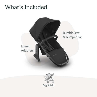 UPPAbaby RumbleSeat V3 Second Lower Seat - Jake/Charcoal - Kidsy