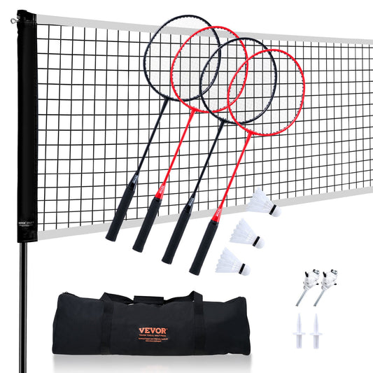 New VEVOR Badminton Net Set, Outdoor Backyard Beach Park Badminton Net