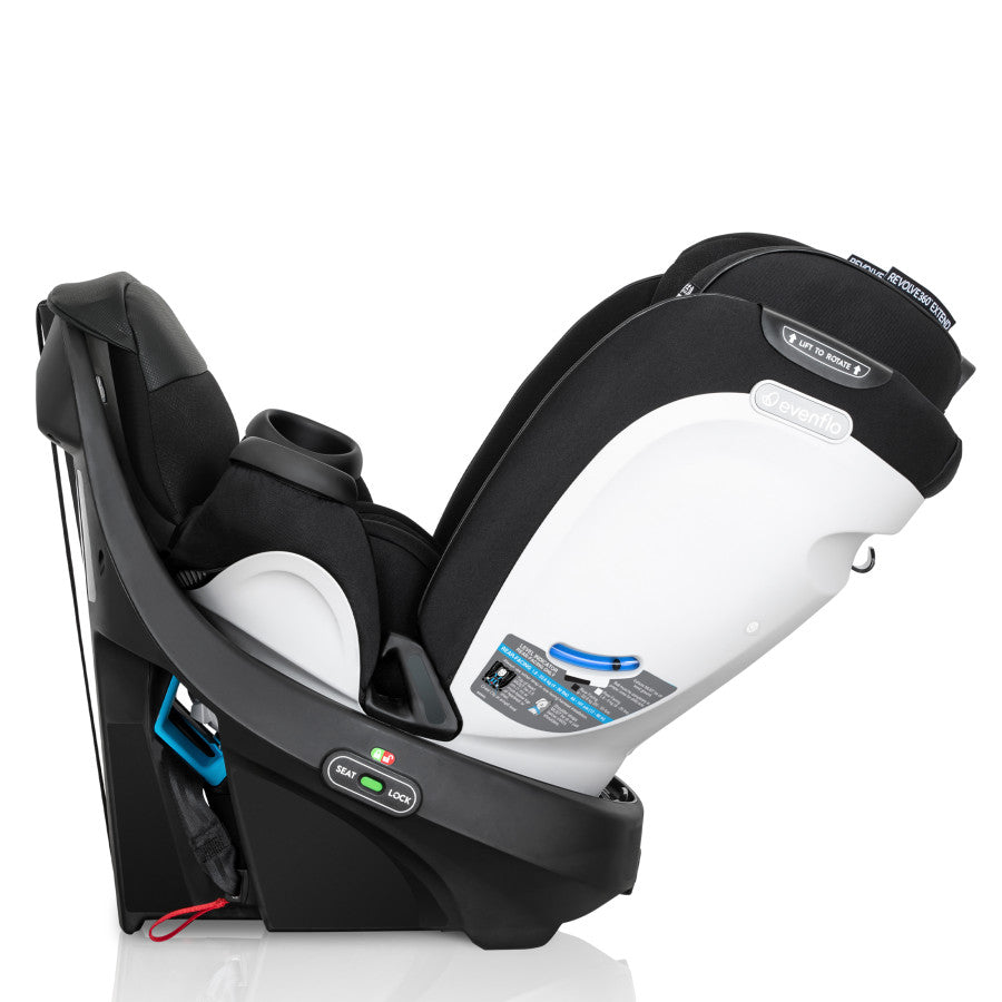 New Revolve360 Extend All-in-One Rotational Car Seat with SensorSafe