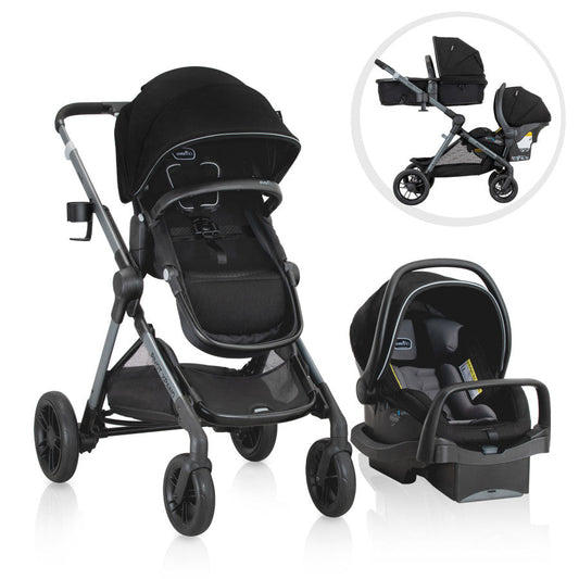 New Pivot Xpand Modular Travel System with LiteMax Infant Car Seat