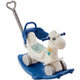 VEVOR 4 in 1 Rocking Horse for Toddlers (Blue) - Kidsy