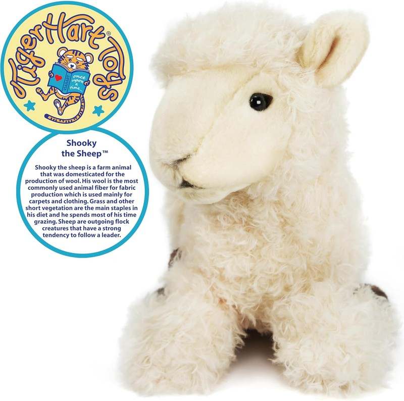 VIAHART Shooky the Sheep - 10 Inch Stuffed Animal Plush - Kidsy