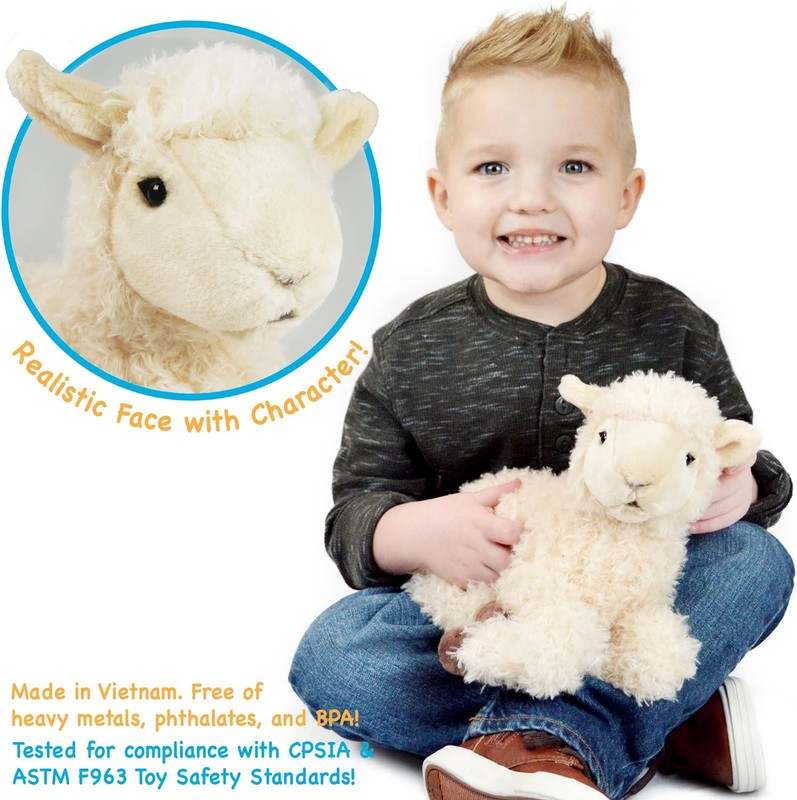 VIAHART Shooky the Sheep - 10 Inch Stuffed Animal Plush - Kidsy