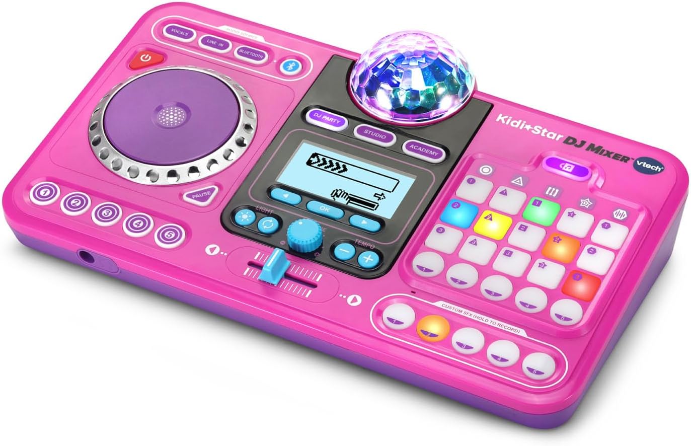 VTech Kidi Star DJ Mixer Music Toy (Pink) - Kidsy