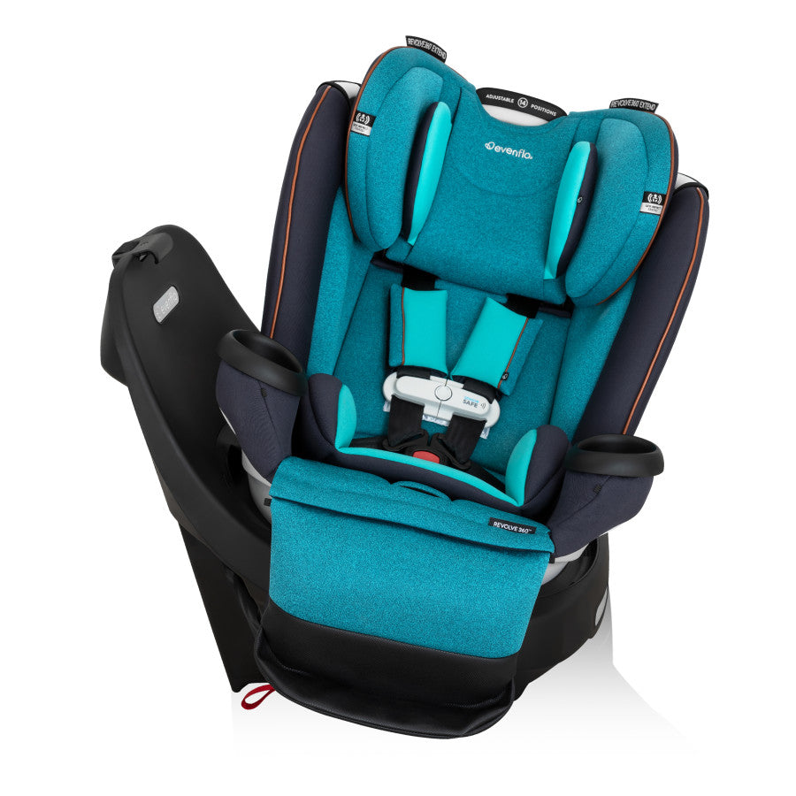 New Revolve360 Extend All-in-One Rotational Car Seat with SensorSafe