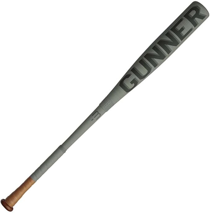 Warstic 2024 Gunner BBCOR Metal Baseball Bat 33" (Grey) - Kidsy