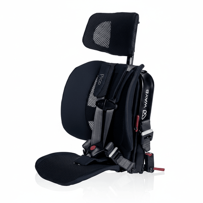 WAYB Pico Travel Car Seat (Black/Grey) - Kidsy