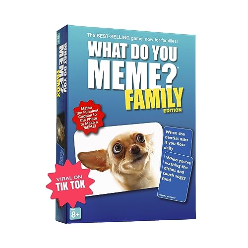 WHAT DO YOU MEME?® Family Edition — Kids Games for Kids 8 - 12 - Kidsy