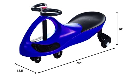 Wiggle Car Ride On Toy by Lil’ Rider (Blue) - Kidsy