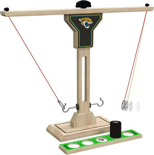 Wild Sports NFL Wooden Ring Swing Battle Head - to - Head Ring Toss Hook & Ring Game for NFL Fans - Kidsy