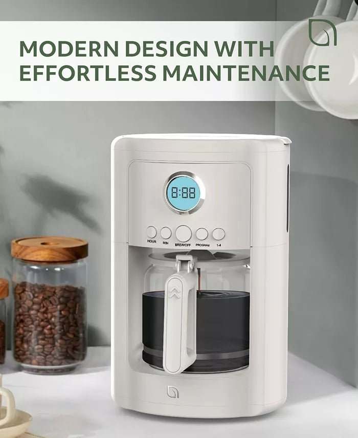 WILLOW Kitchen 12 - Cup Coffee Maker (White) - Kidsy