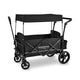 WONDERFOLD X2M Push & Pull Double Stroller Wagon (Stealth Black) - Kidsy