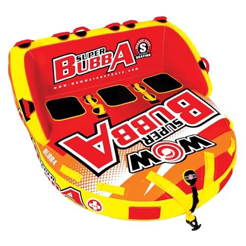 WOW Sports Bubba Towable Tube, 1–3 Person - Kidsy