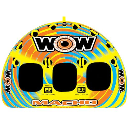 WOW Sports Macho Combo Towable Tube, 1–3 Person - Kidsy