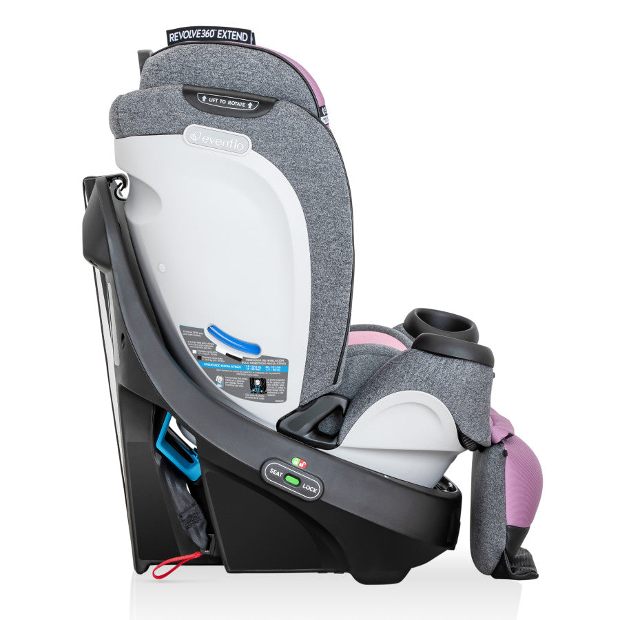 New Revolve360 Extend All-in-One Rotational Car Seat with SensorSafe