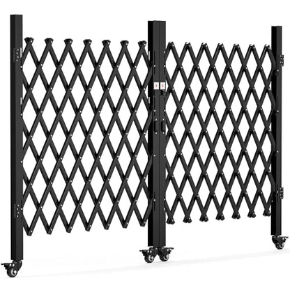 YITAHOME Folding Security Gate 85" x 150" (Black) - Kidsy