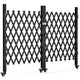 YITAHOME Folding Security Gate 85" x 150" (Black) - Kidsy