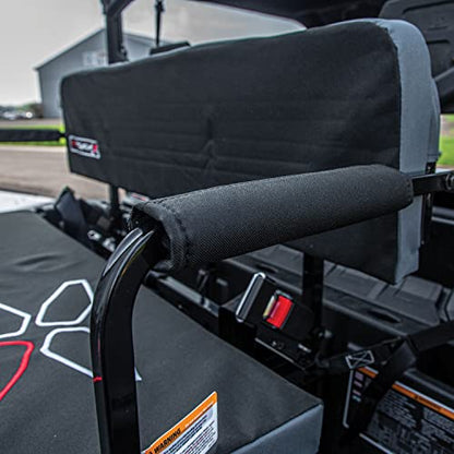 Yutrax Universal ATV Jump Seat – Rear Mount (Black) - Kidsy