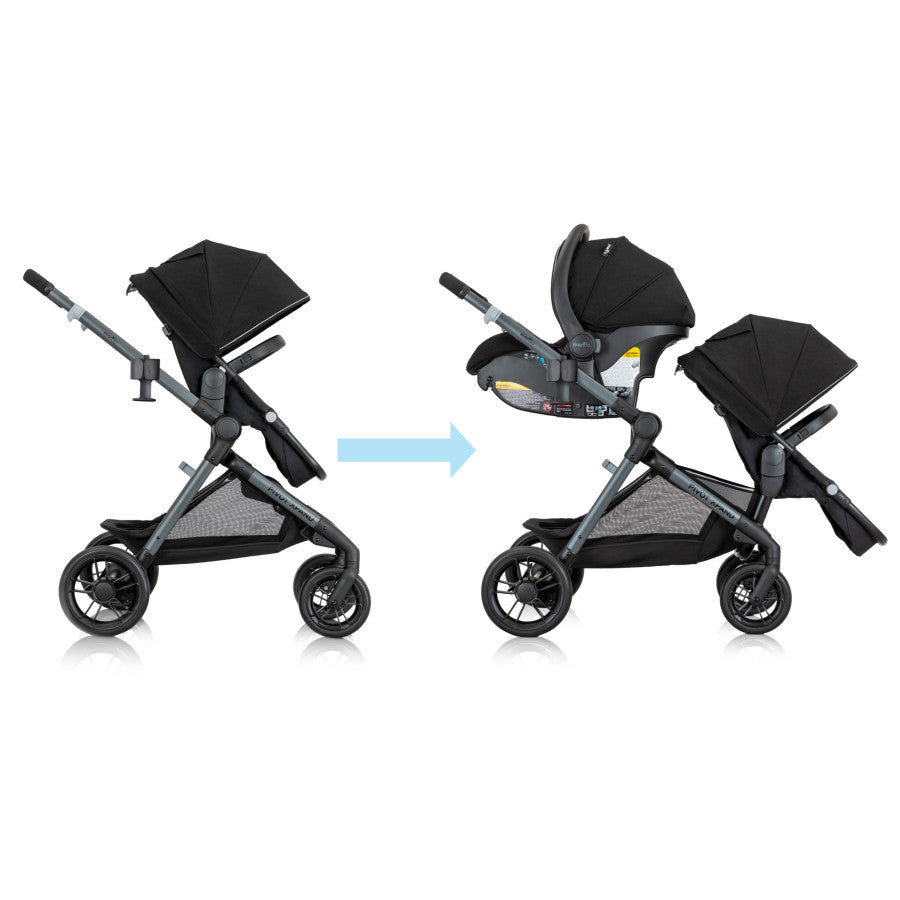 New Pivot Xpand Modular Travel System with LiteMax Infant Car Seat