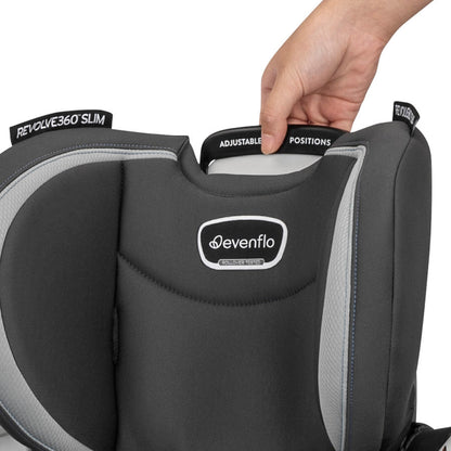 New Revolve360 Slim 2-in-1 Rotational Car Seat with Quick Clean Cover