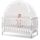 Zkaitoy Pop Up Crib Tent (White) - Kidsy