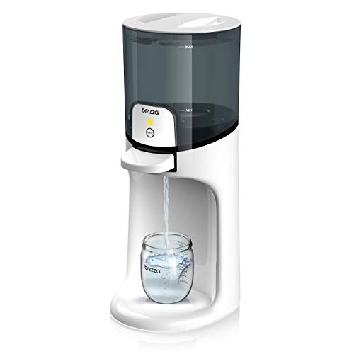 New Baby Brezza Instant Baby Bottle Warmer - Fast Water Warmer (White)