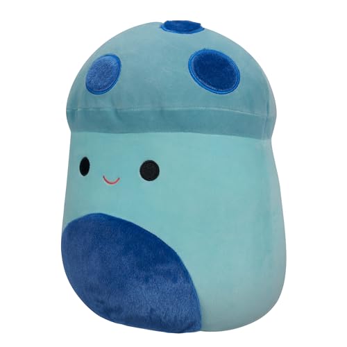 New Squishmallows Original 16-Inch Ankur Teal Mushroom