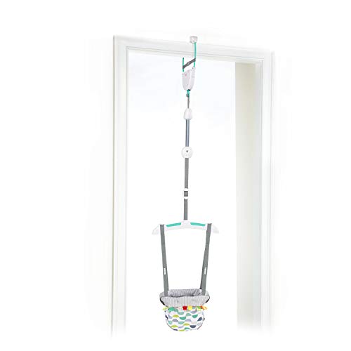 New Bright Starts Playful Parade Door Jumper for Baby with Adjustable Strap