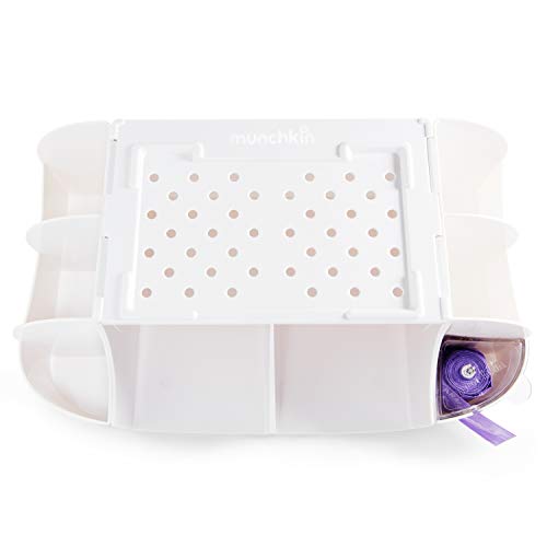 New Munchkin® Diaper Change Organizer (White)