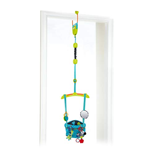 New Bright Starts Bounce 'n Spring Deluxe Door Jumper for Baby with Adjustable Strap