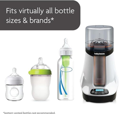 Baby Brezza Safe & Smart Electric Bottle Warmer, Wireless Bluetooth (White) (Not in Original Box)