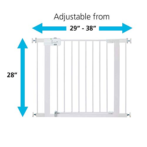 New Safety 1st Easy Install 28" High Safety Gate, Fits Between 29" and 38"