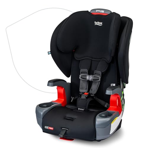New Britax Grow with You ClickTight Booster Car Seat (Black)