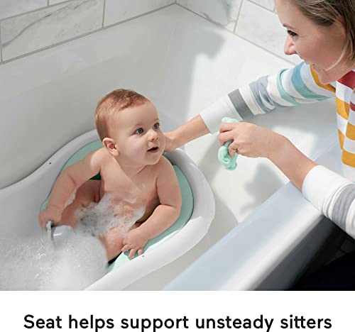 New Fisher-Price Baby to Toddler Bath 4-in-1 Sling ‘n Seat Tub (Climbing Leaves)