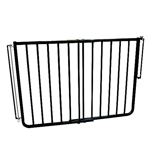 New Cardinal Gates Baby Gate for Stairs 27 to 42.5 Inches Wide (Black)